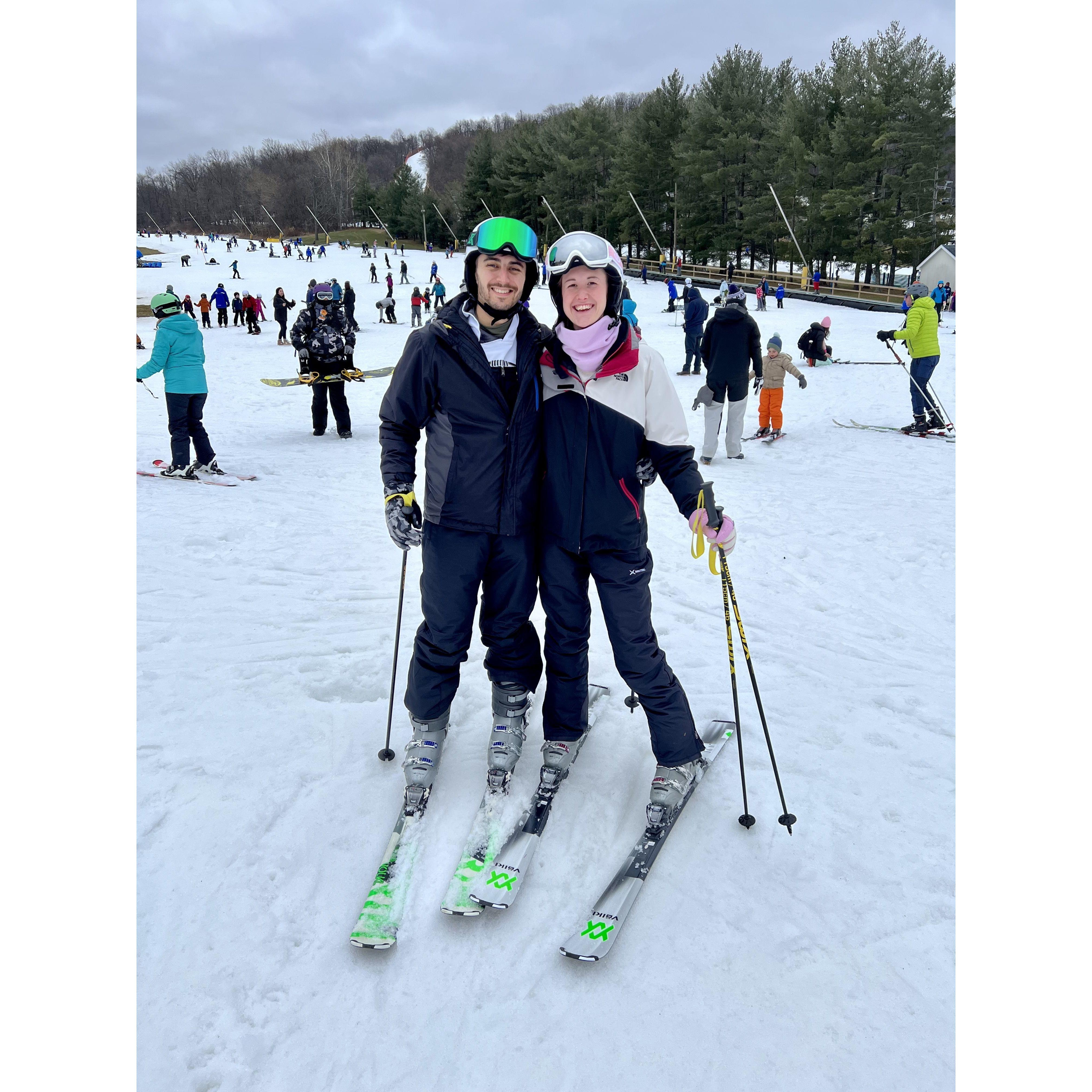 Winter ski adventure!