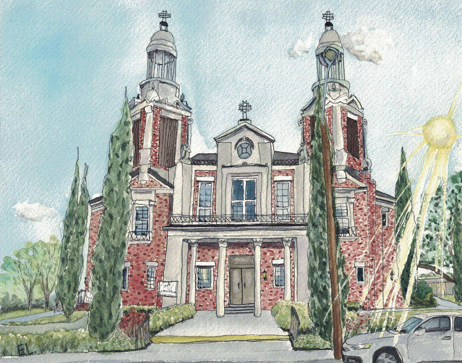 The Wedding Website of Caroline Fudge and Obrey Ronsonet