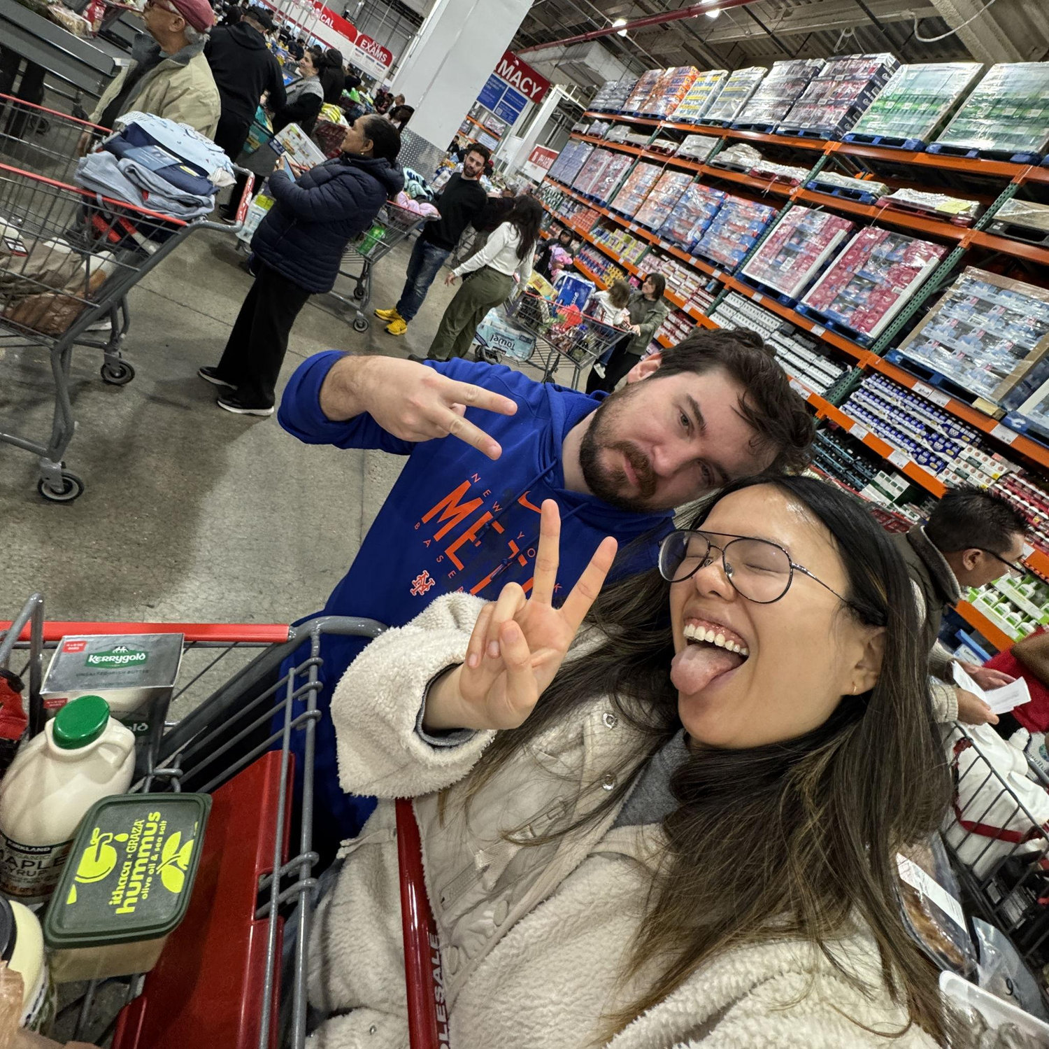 Sunday morning Costco runs P.S we are executive members to the House of Kirkland