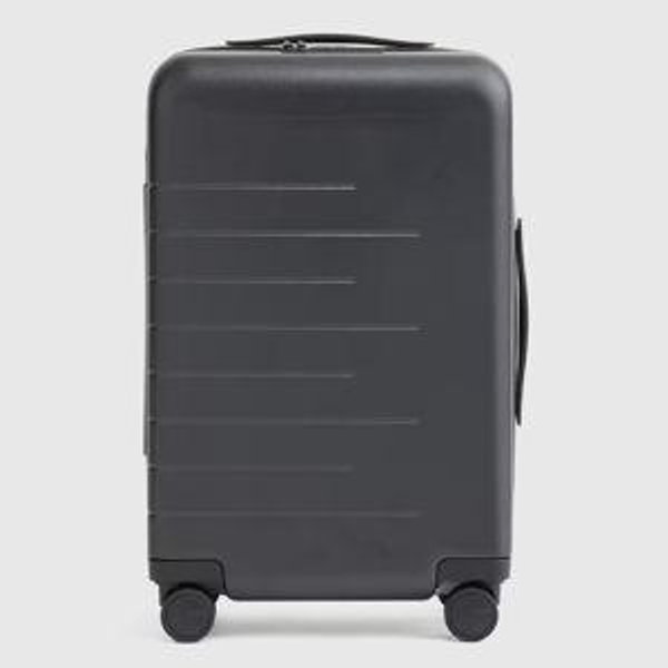 Expandable Carry-On Suitcase in Black