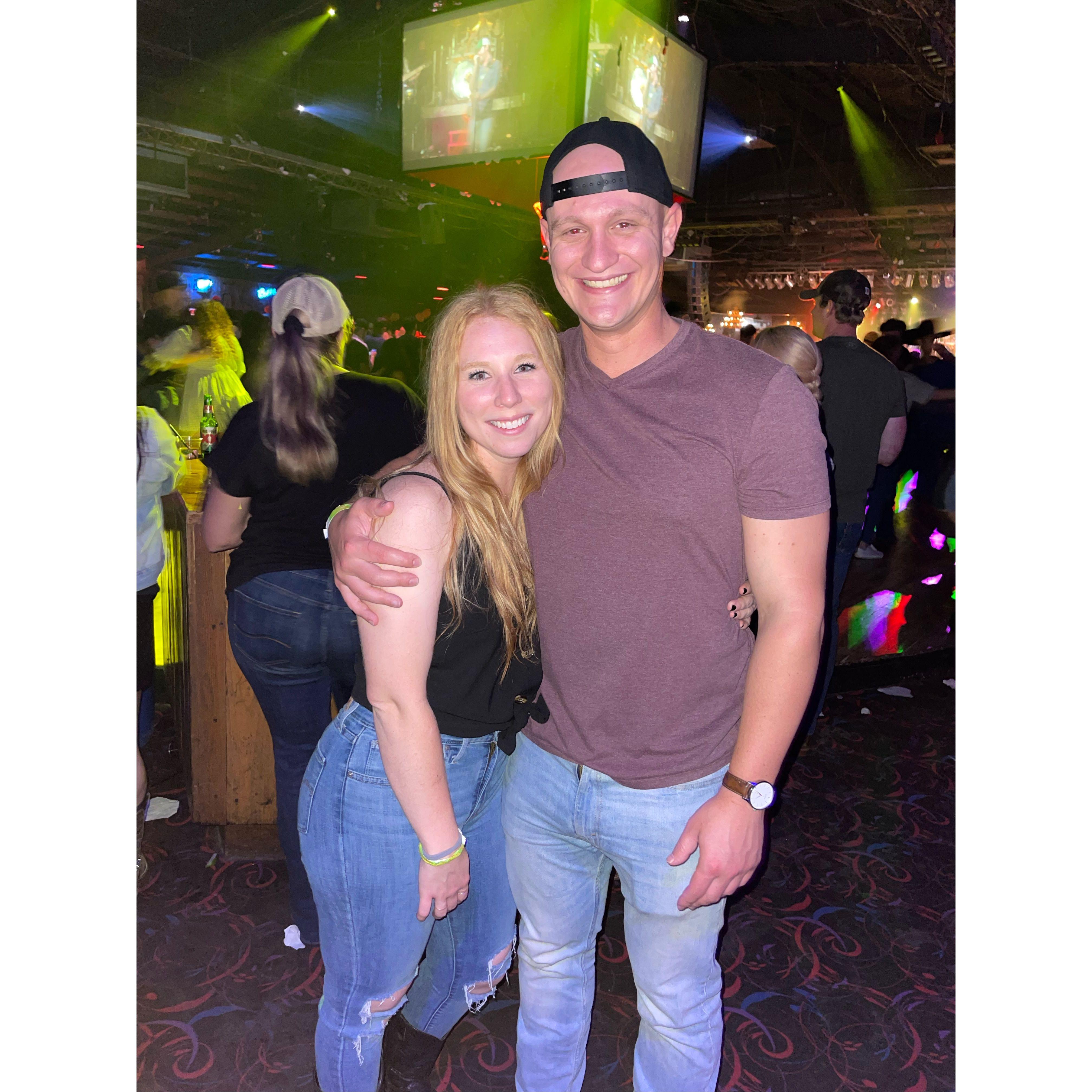 First weekend back! Red River  dancing!