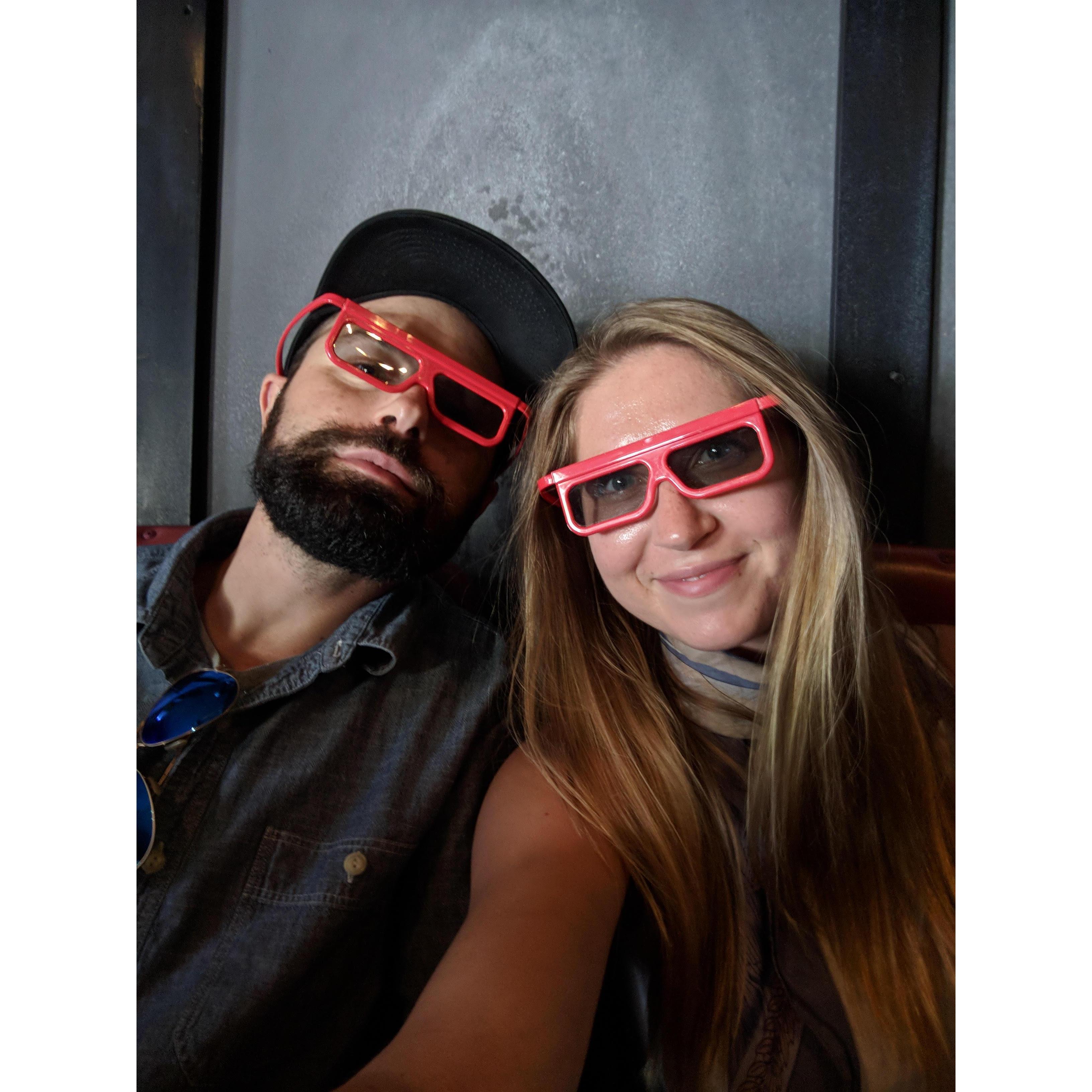 On our first date (in secrecy)
