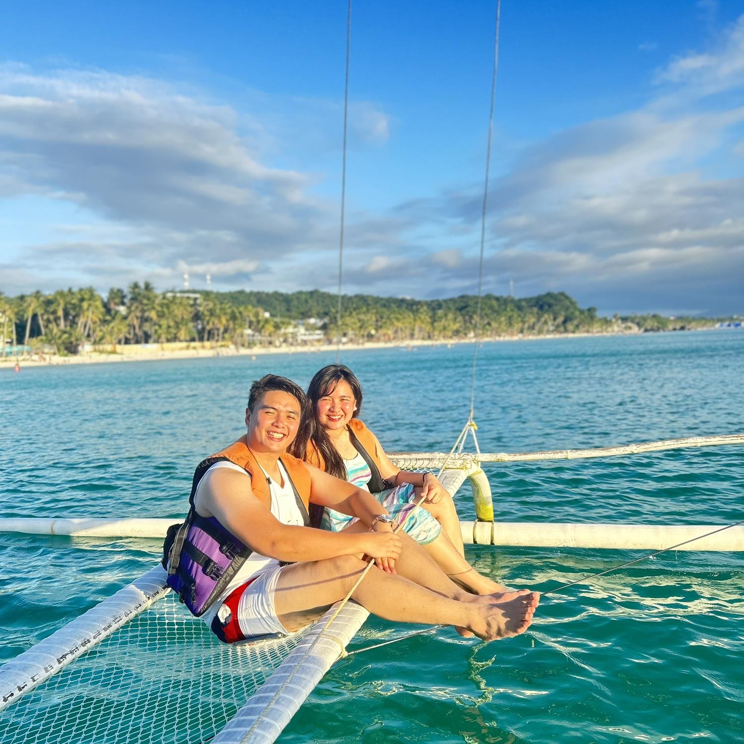 Aside from working side by side, we also love exploring the world and doing different adventures together.