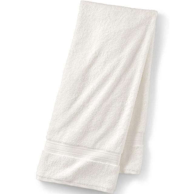 Lands' End Premium Supima Cotton Bath Towel - Ivory