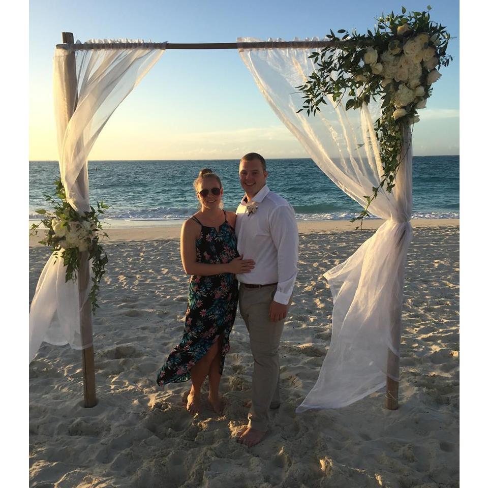 Our first out of the country trip together for Austin's (Tyler's Brother) wedding