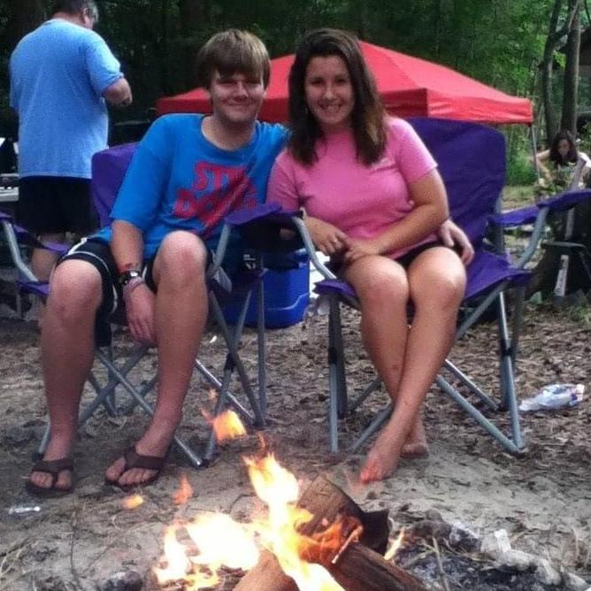 Camping in Ginnie Springs