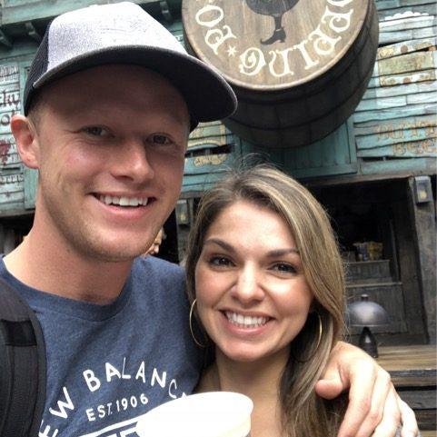 Butterbeer stop in Hogsmead at Harry Potter World