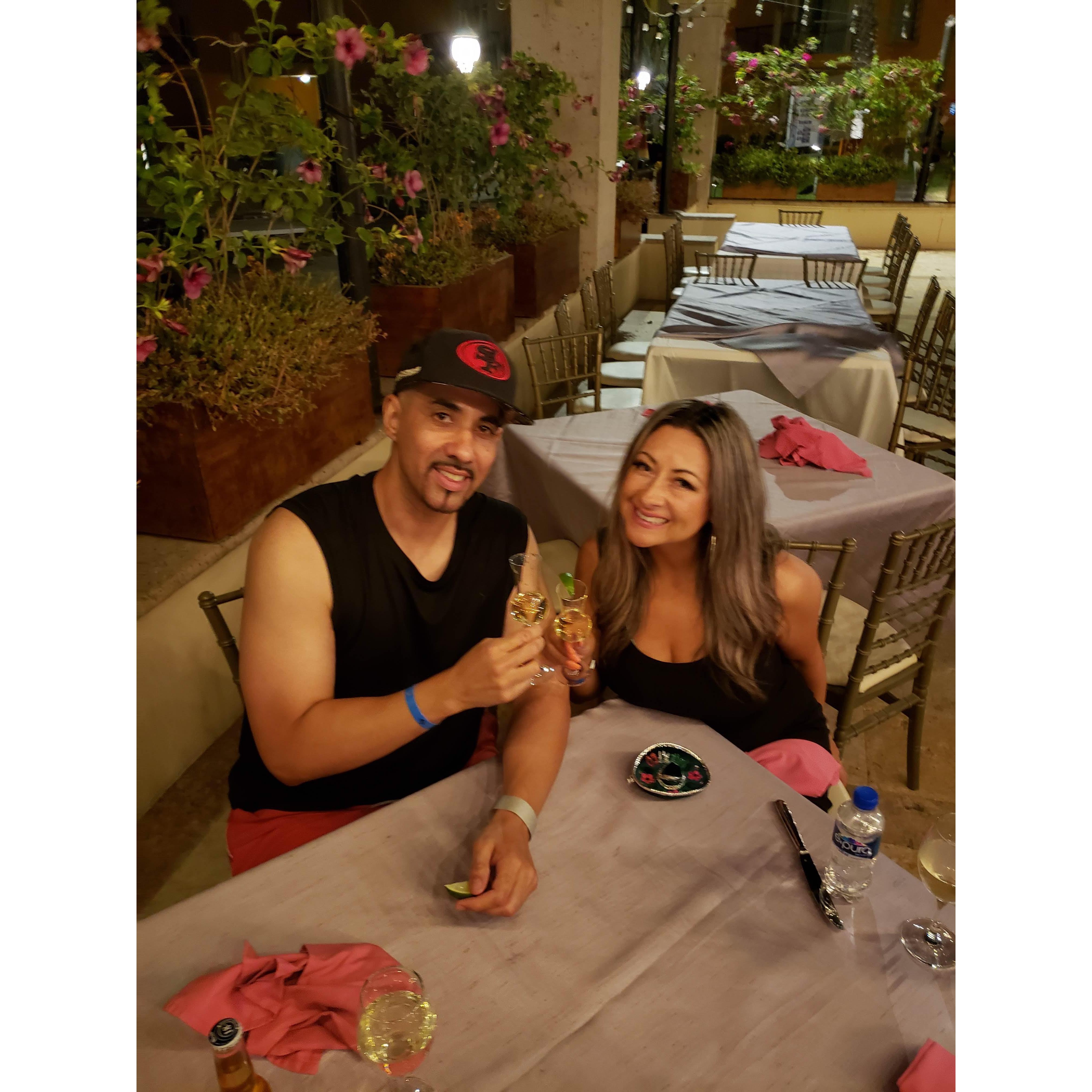 Cheers to us!