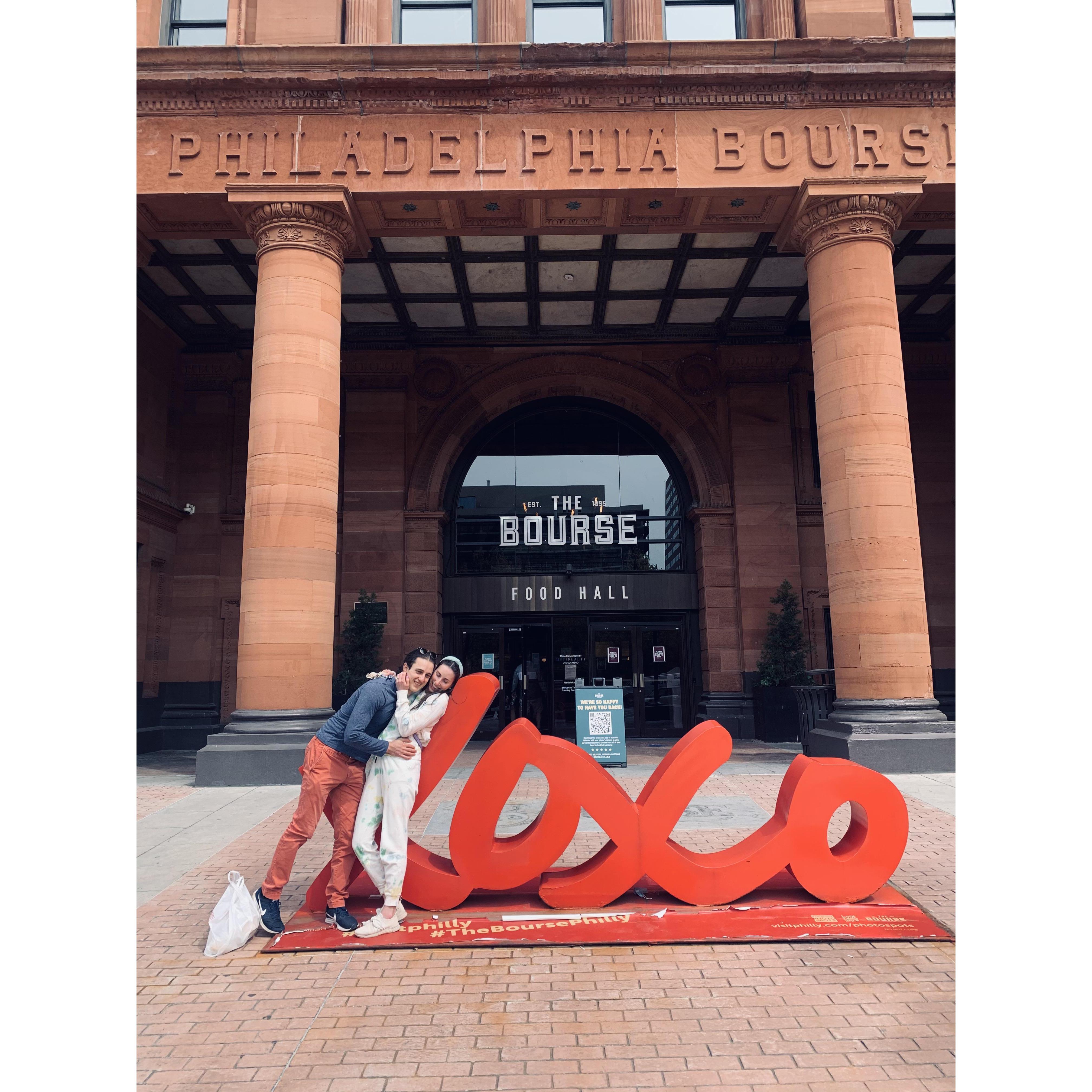 We found love in Philly, PA.