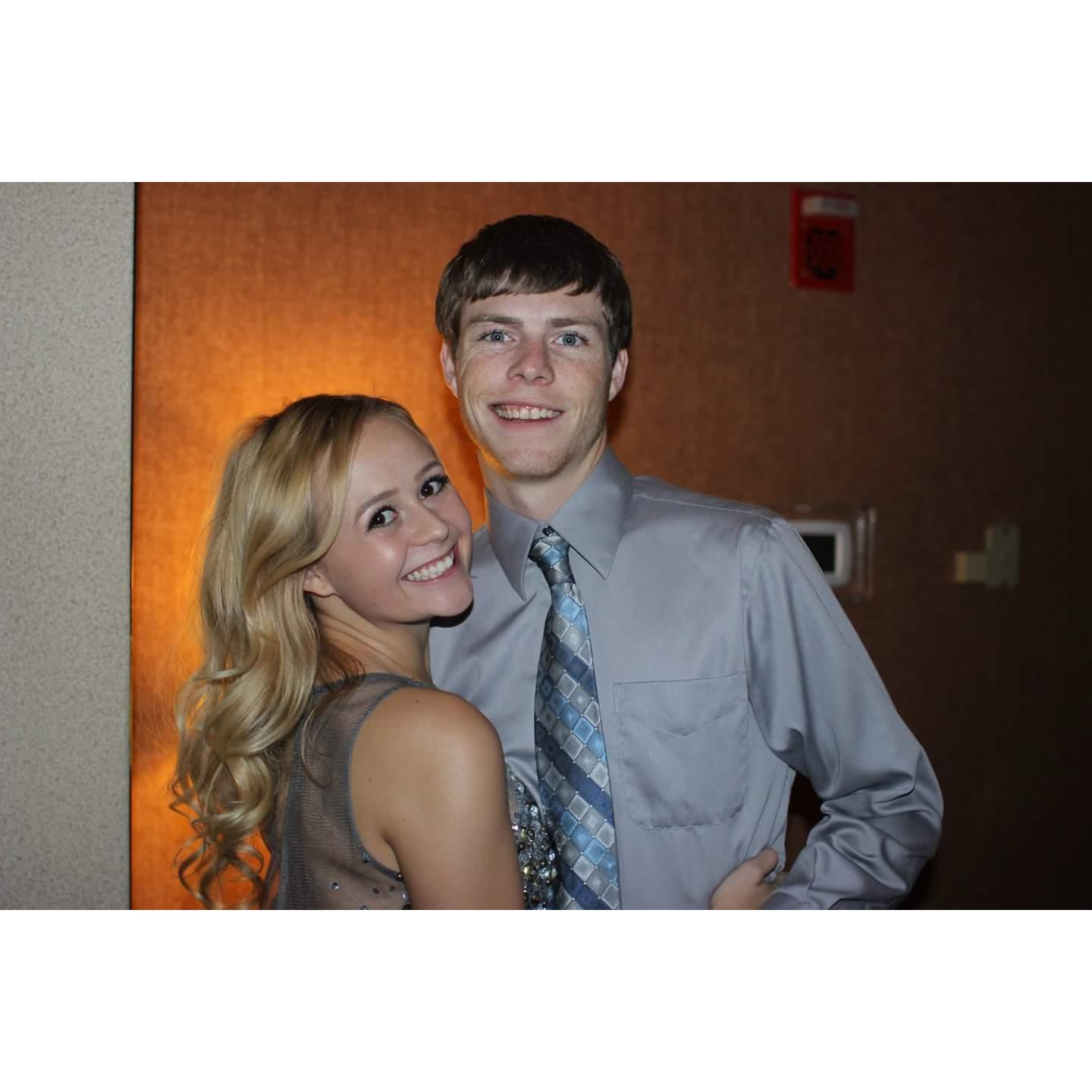 Our first Pi Phi formal