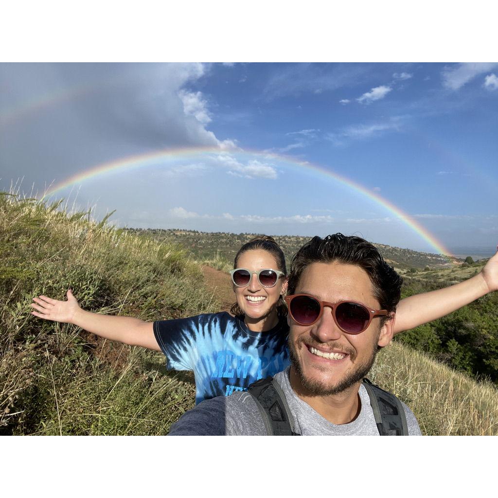 Our favorite hike in the foothills at Matthews/Winters Park!