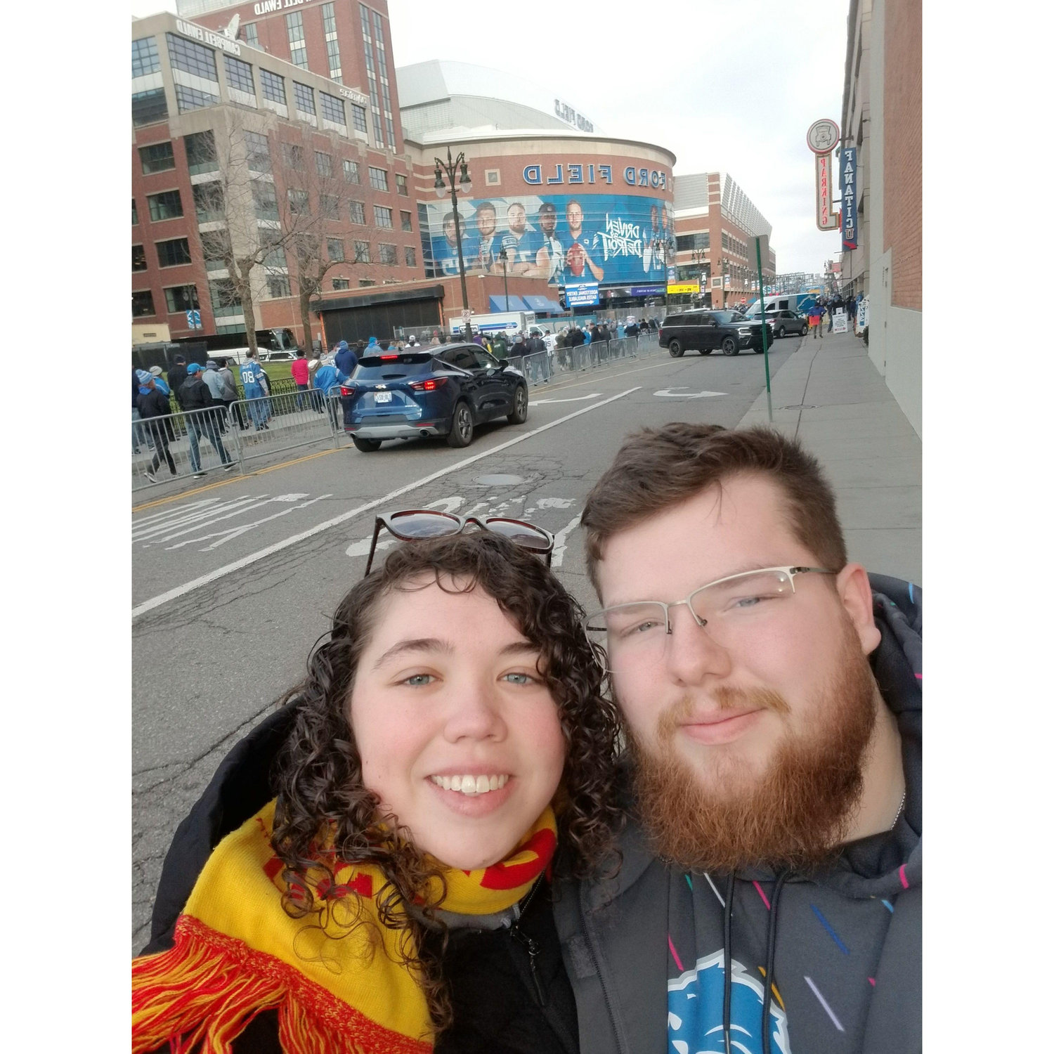 First Lions game together!