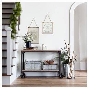 Round Wood and Wire Tray (16") - Hearth & Hand™ with Magnolia