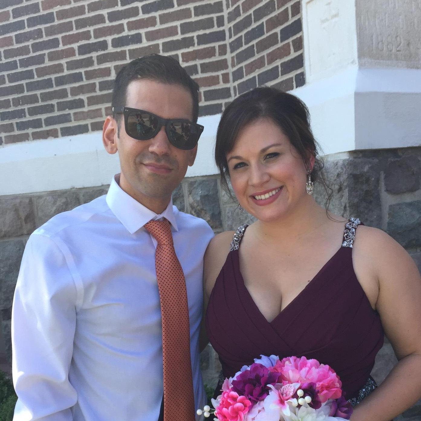 Celebrating at the Wruble-Grapp wedding