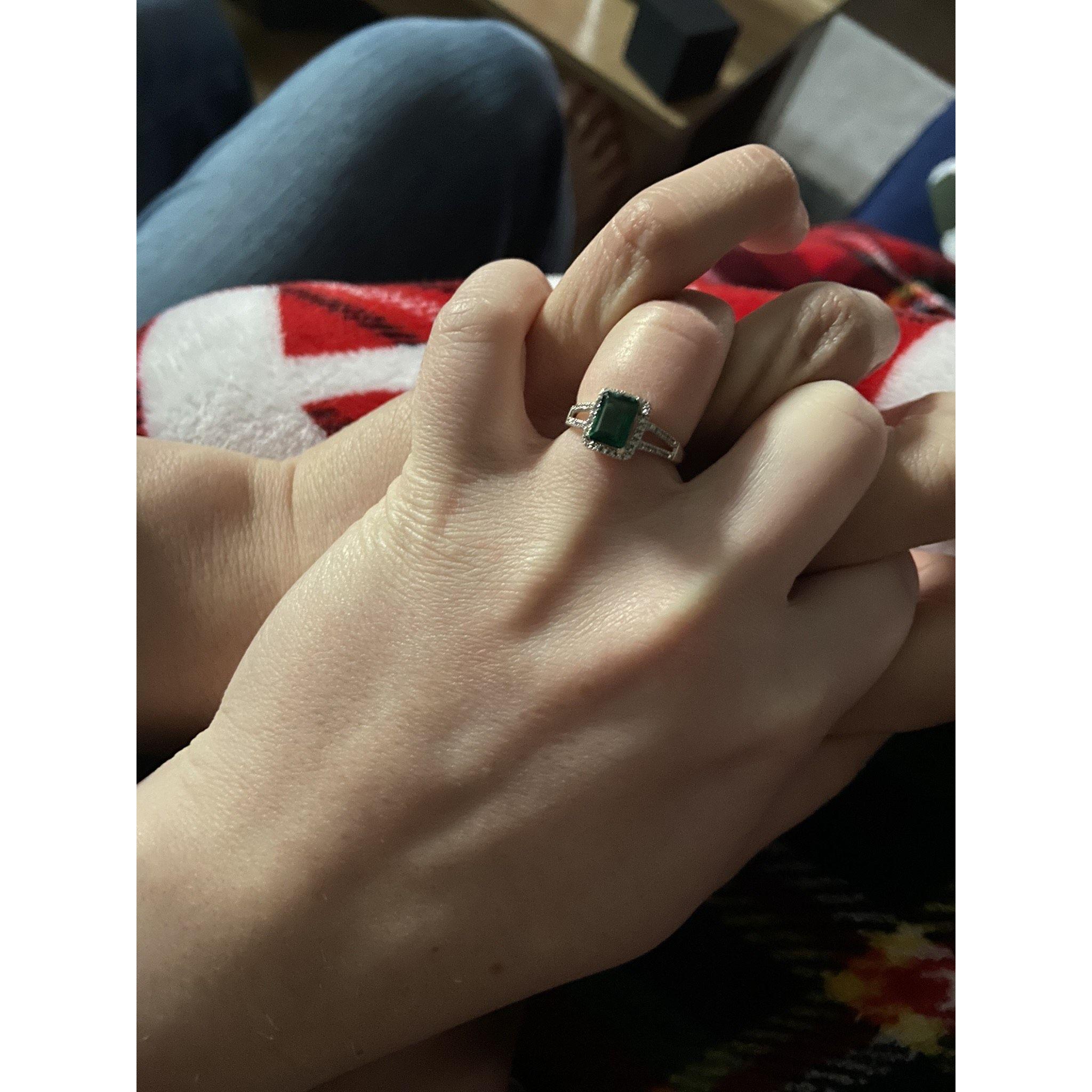 She said yes!