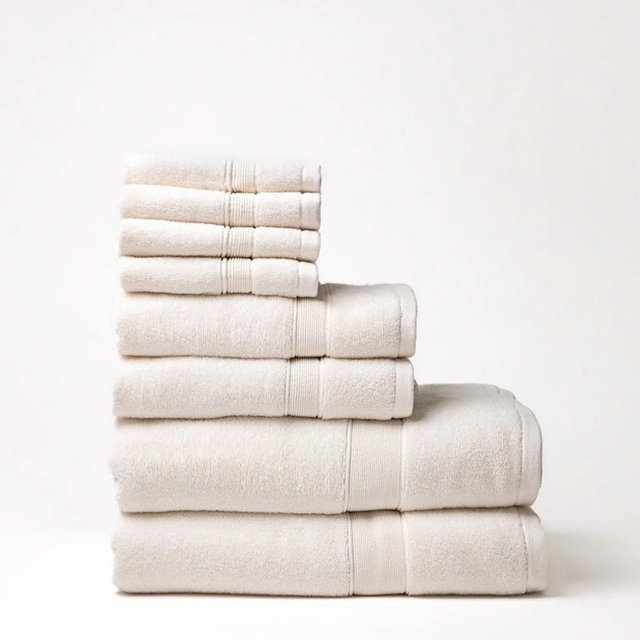 Luxe Bath Towel Set - Seashell