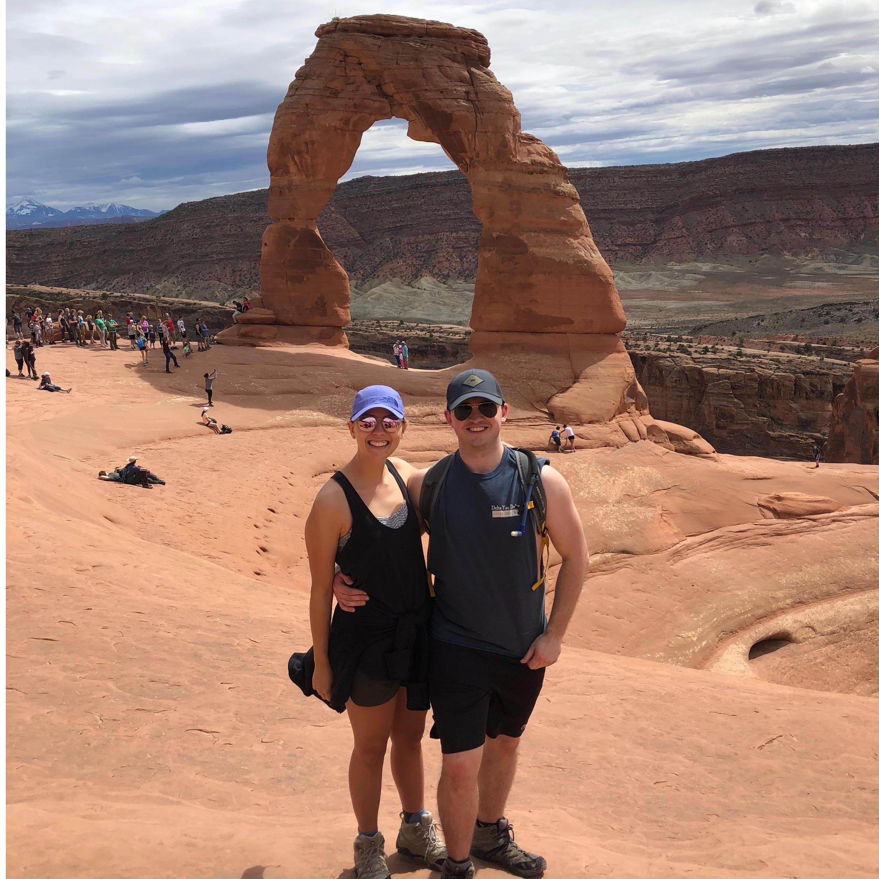 Delicate Arch in Moab
