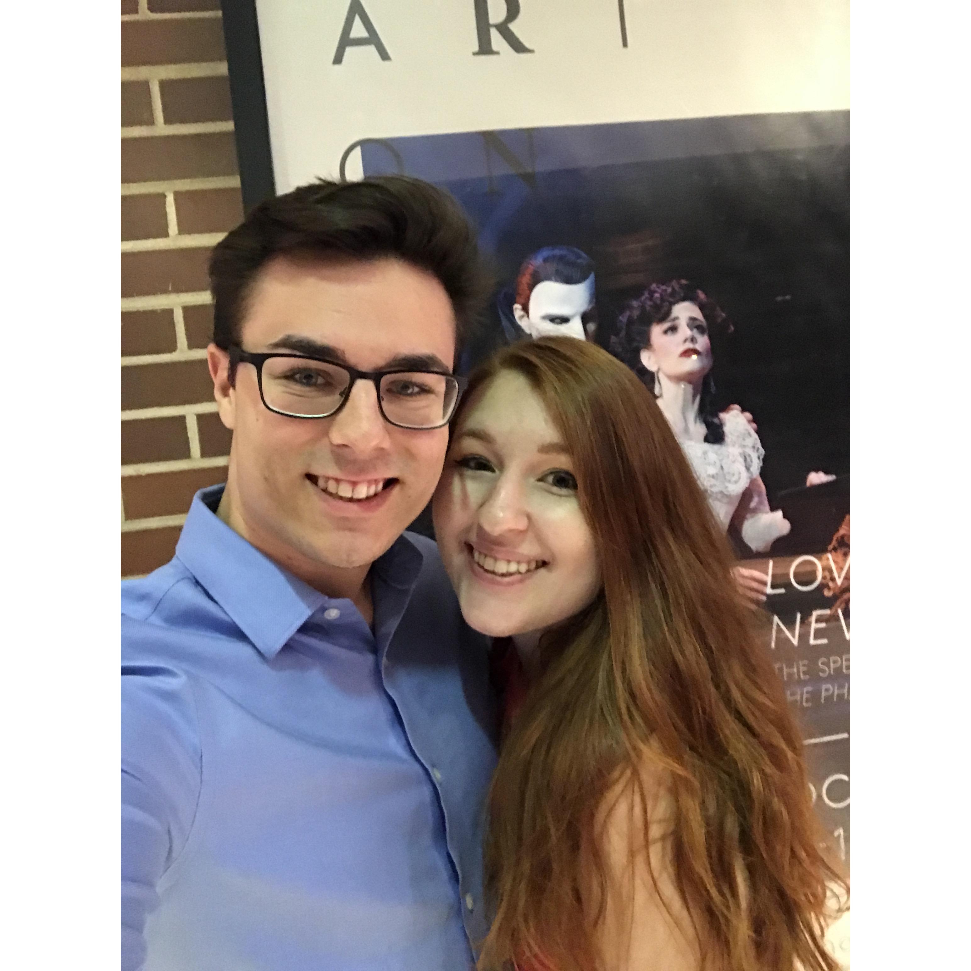2019. Phantom of the Opera Broadway