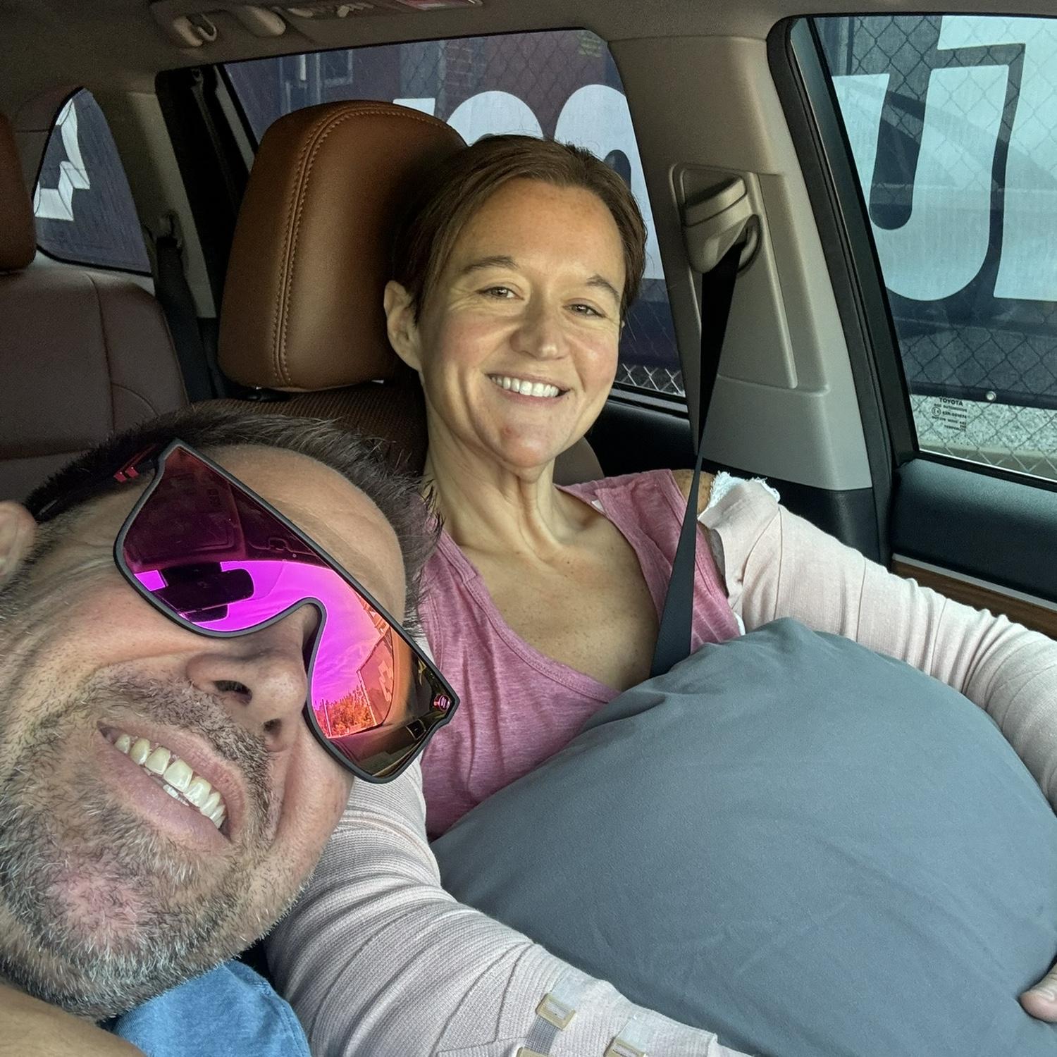 Sickness and health we are in this together forever! He’s already taken care of me through 2 surgeries!