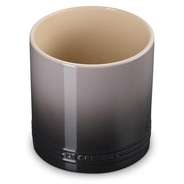 Le Creuset Stoneware Signature Utensil Crock, 2.7 qt., Oyster