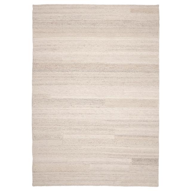 BRÖNDEN Rug, low pile, handmade beige5 ' 7 "x7 ' 10 "