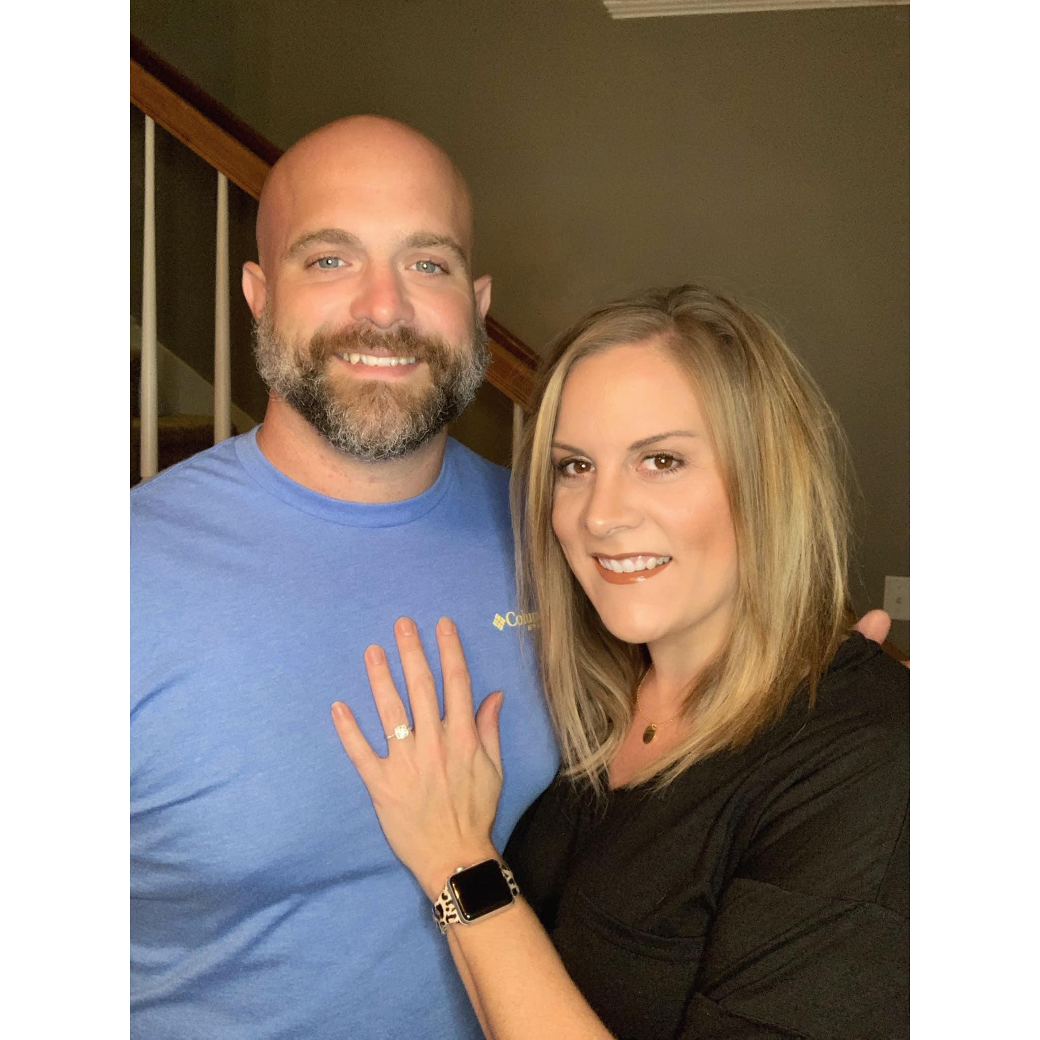 We're ENGAGED!!