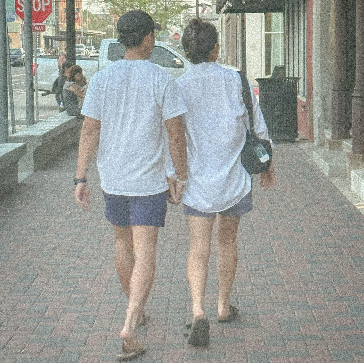 Our first photo together