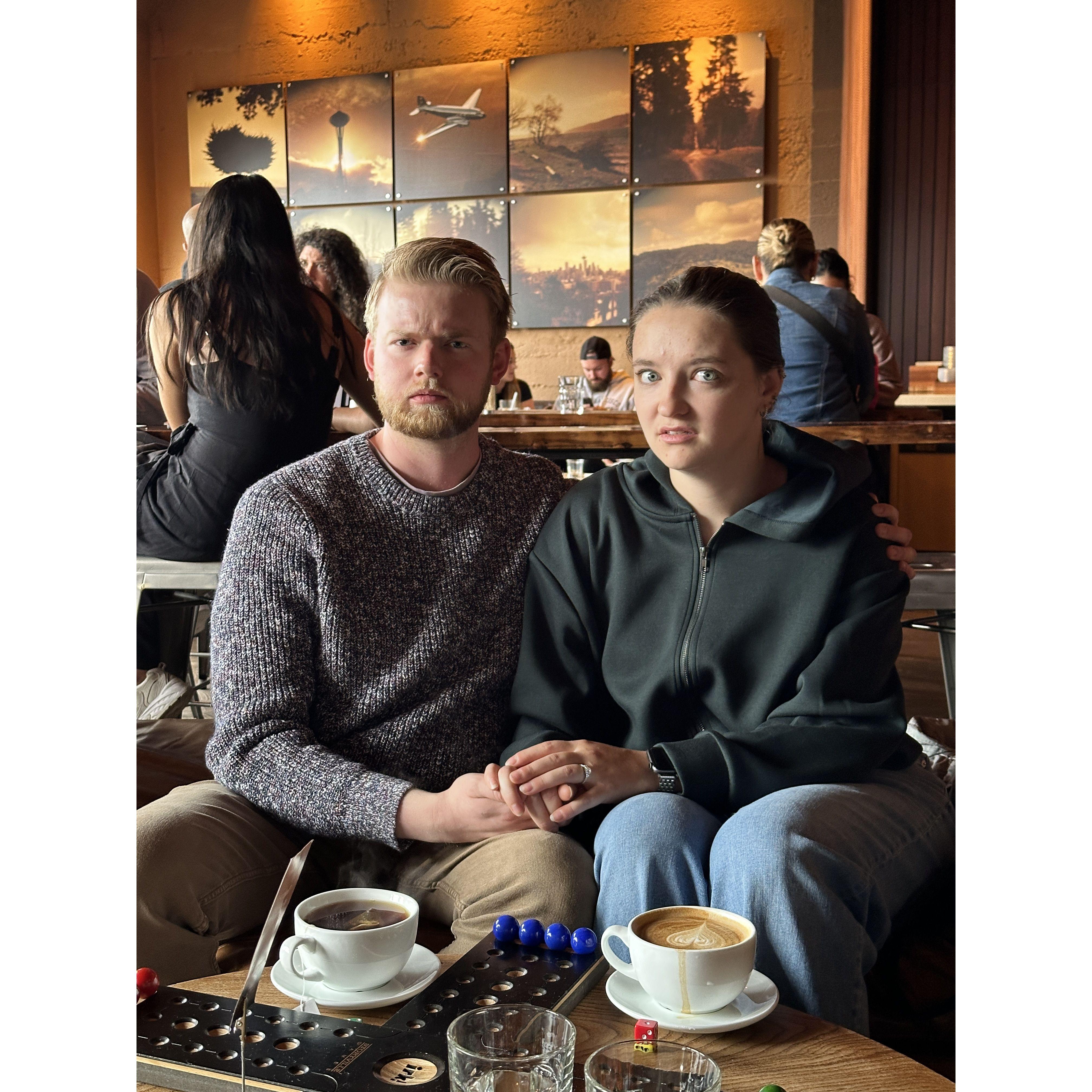 Also at Aviation Coffee in Seattle