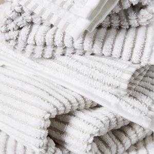 Kassatex Sullivan Bath Towels - Taupe