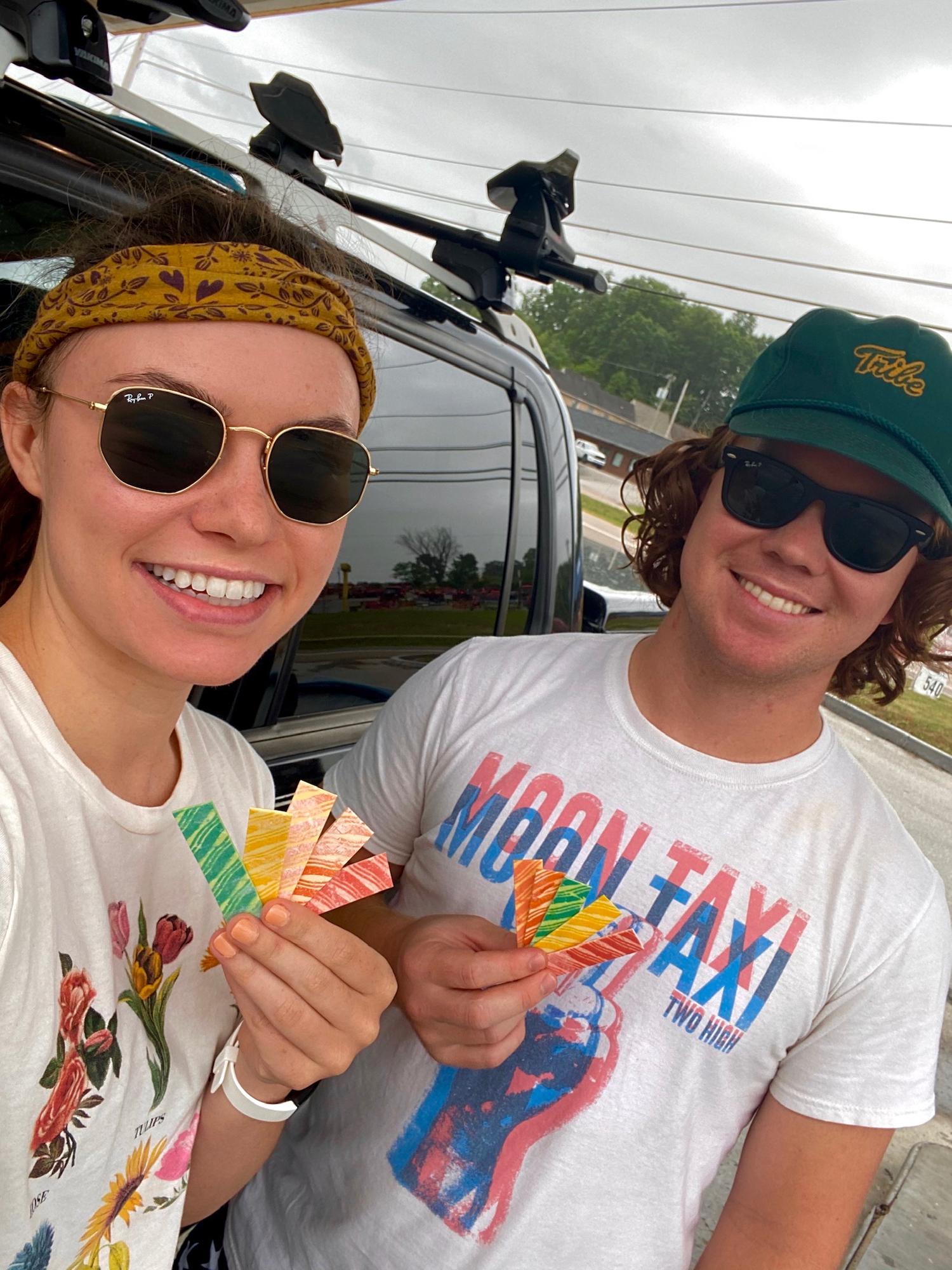 June 27, 2020: Fruit stripes and free tattoos. -Bloomingdale, TN