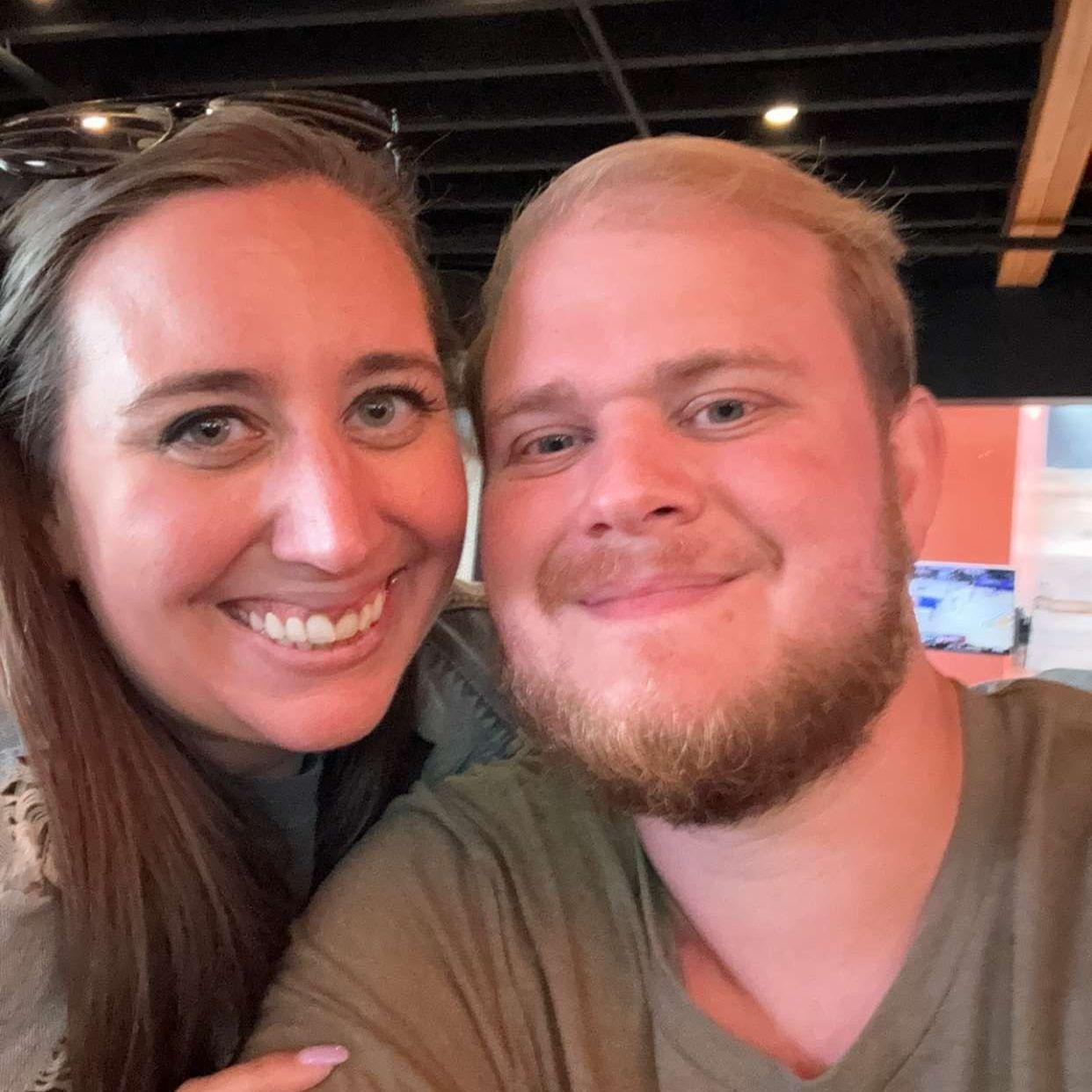 Our first photo together - St. Patrick's Day 2024