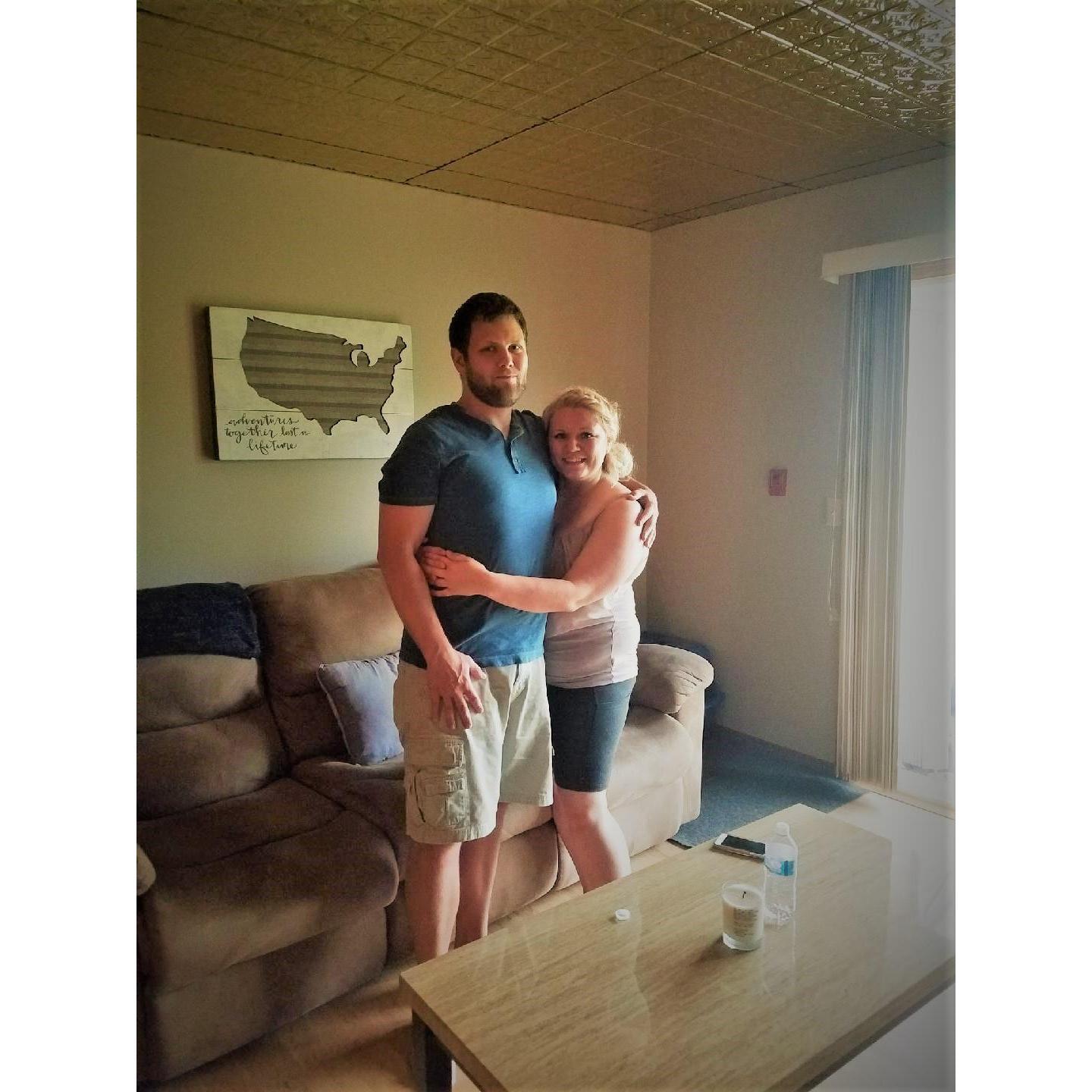 Our first place together.