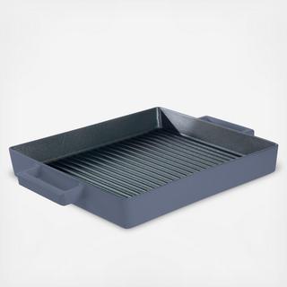 Terra.Cotto Cast Iron Grill Pan