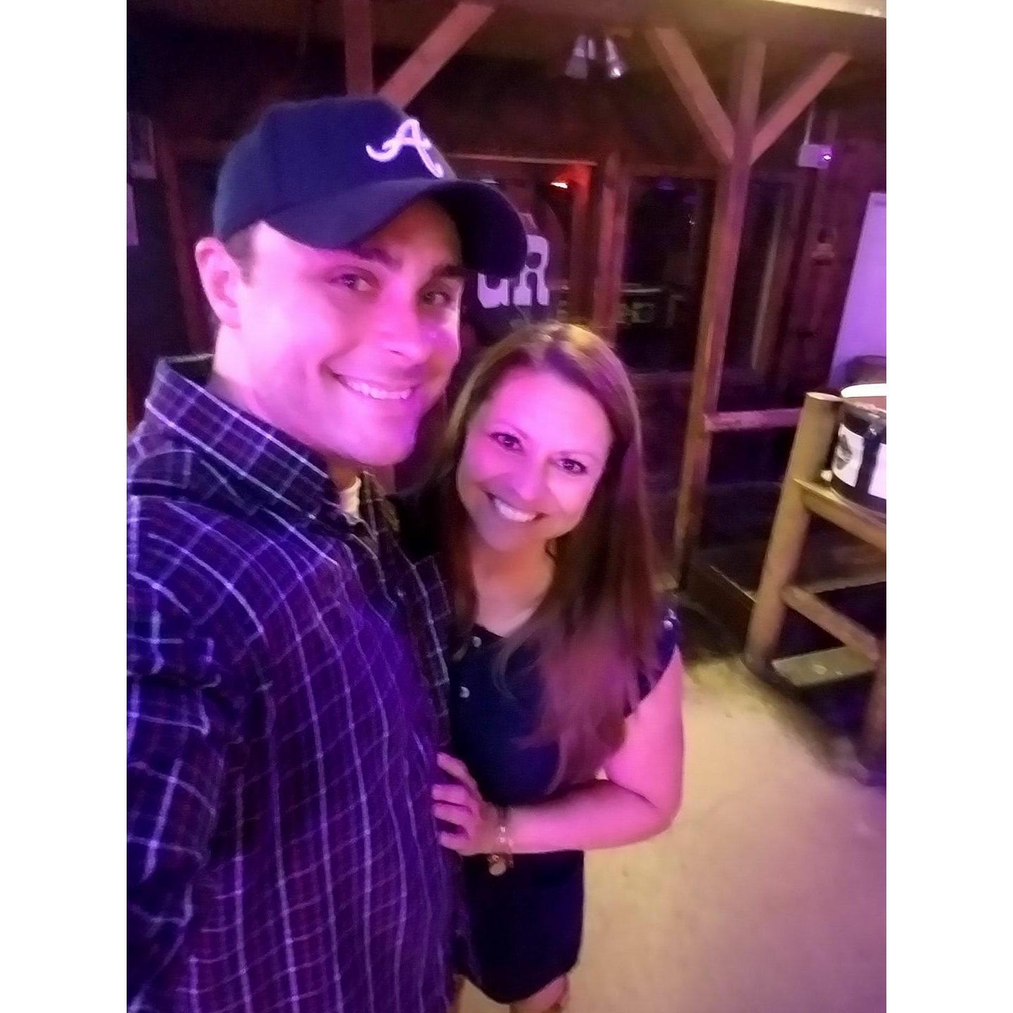 First date after reconnecting in June 2017