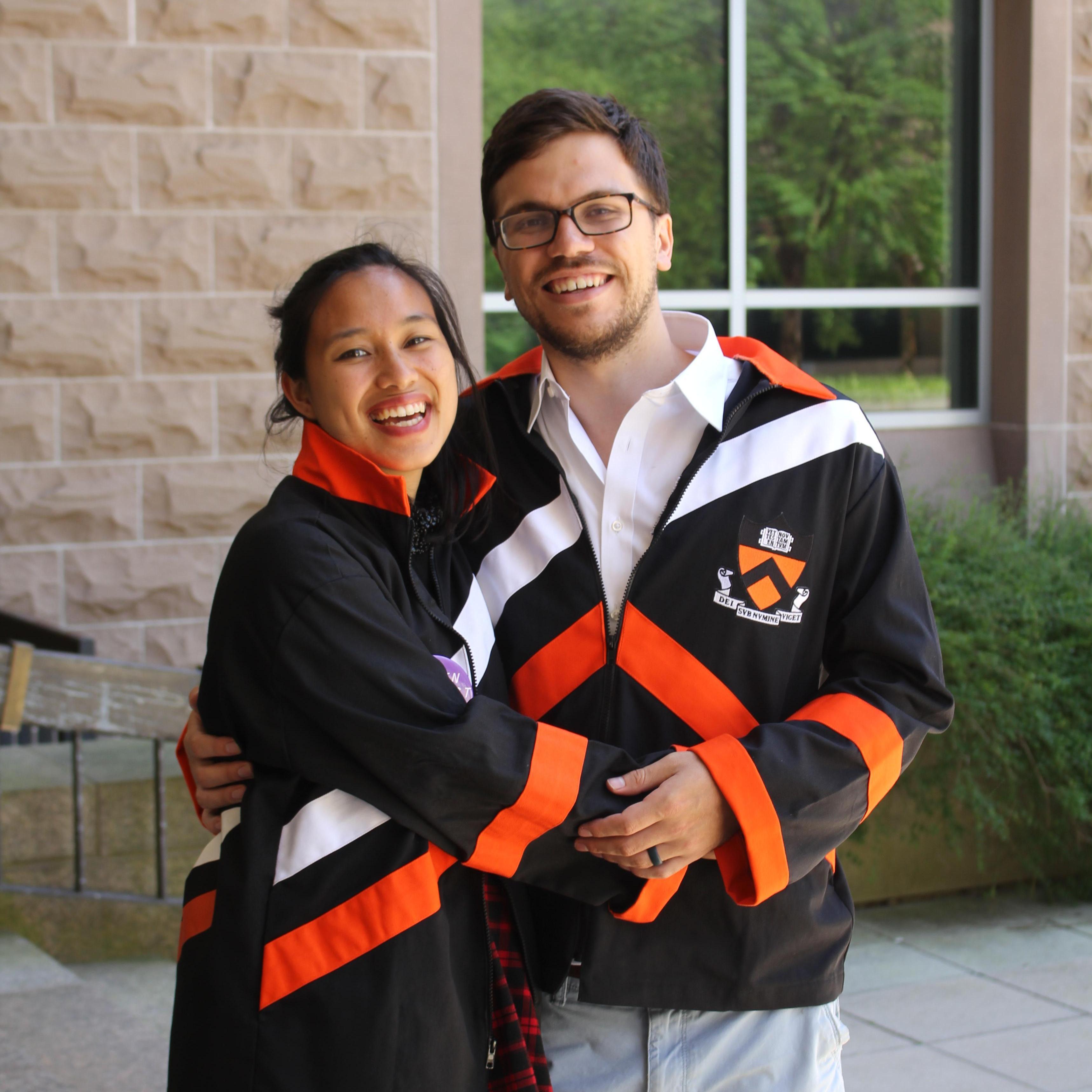 Ben and Andie graduated from Princeton University in June 2019 with Physics and Anthropology degrees respectively.