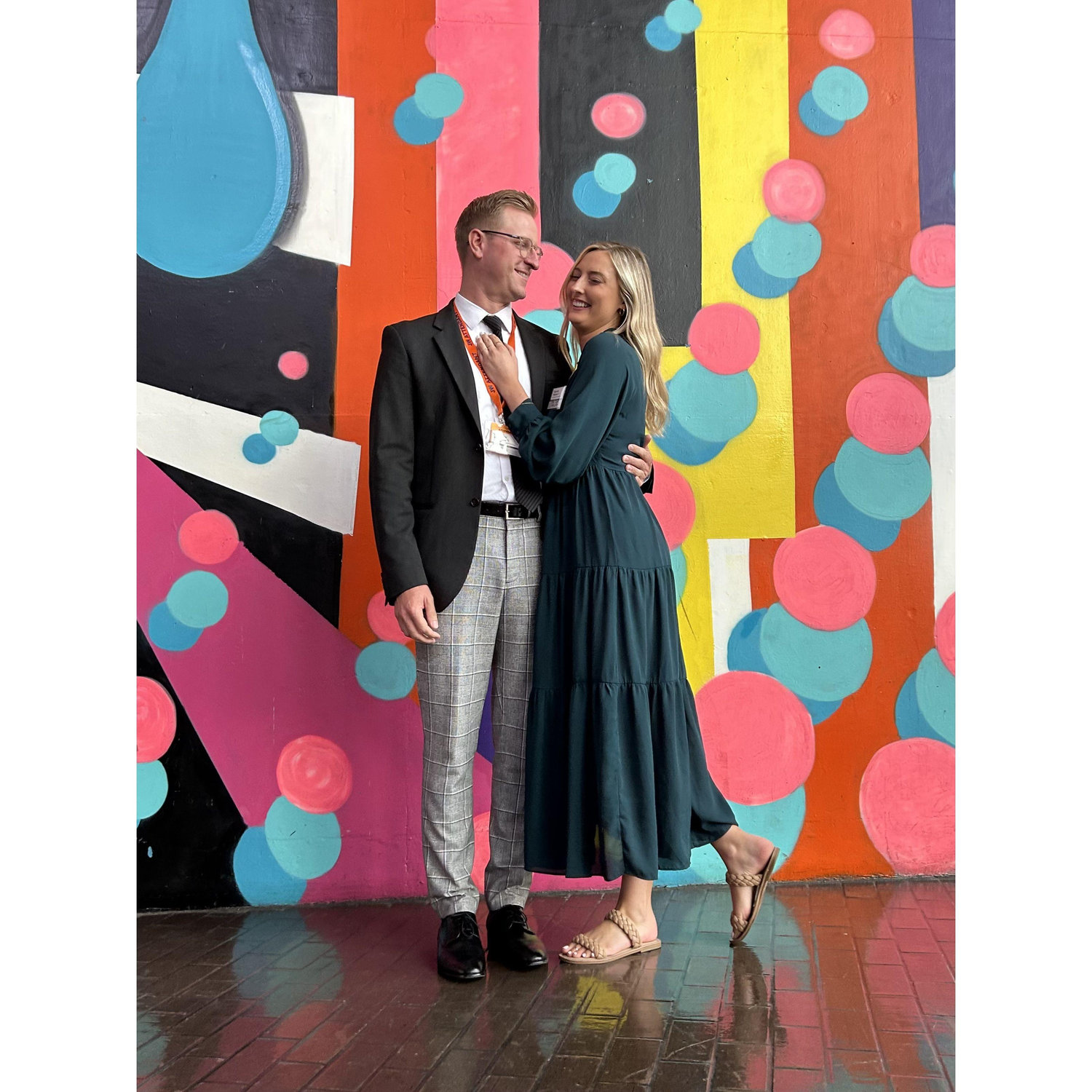 Our first convention together :)