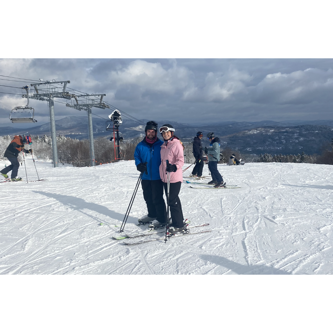 Skiing in Maine