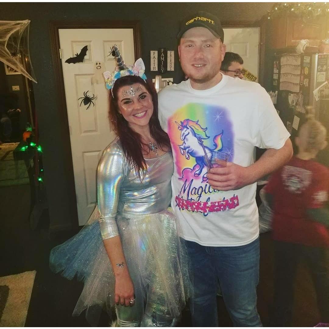 Our first Halloween together.