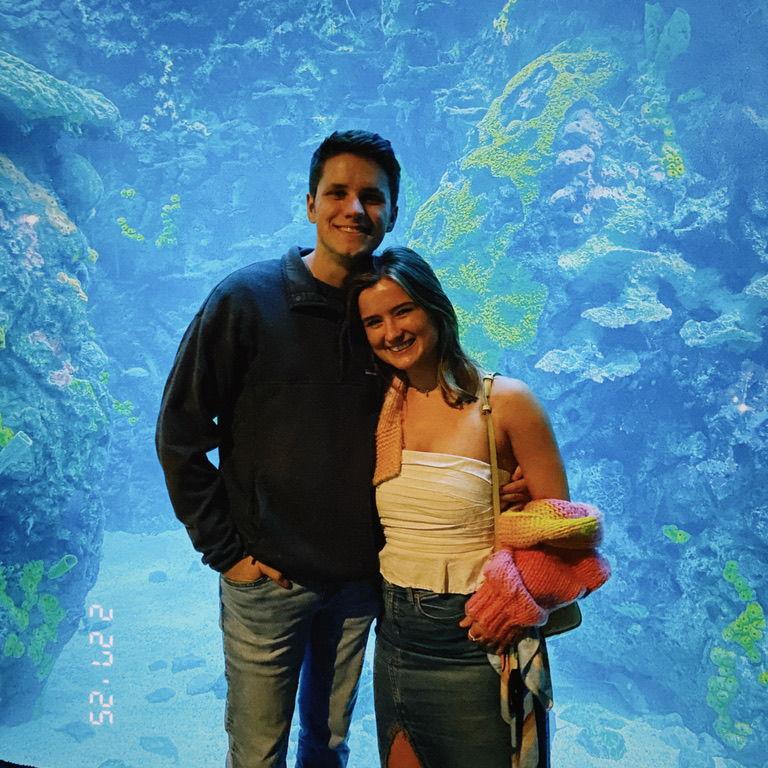 Tanner mentioned one time loving fish ... since then i've taken him to the to the Chattanooga aquarium, Atlanta aquarium, and are planning one to Pigeon forge.
