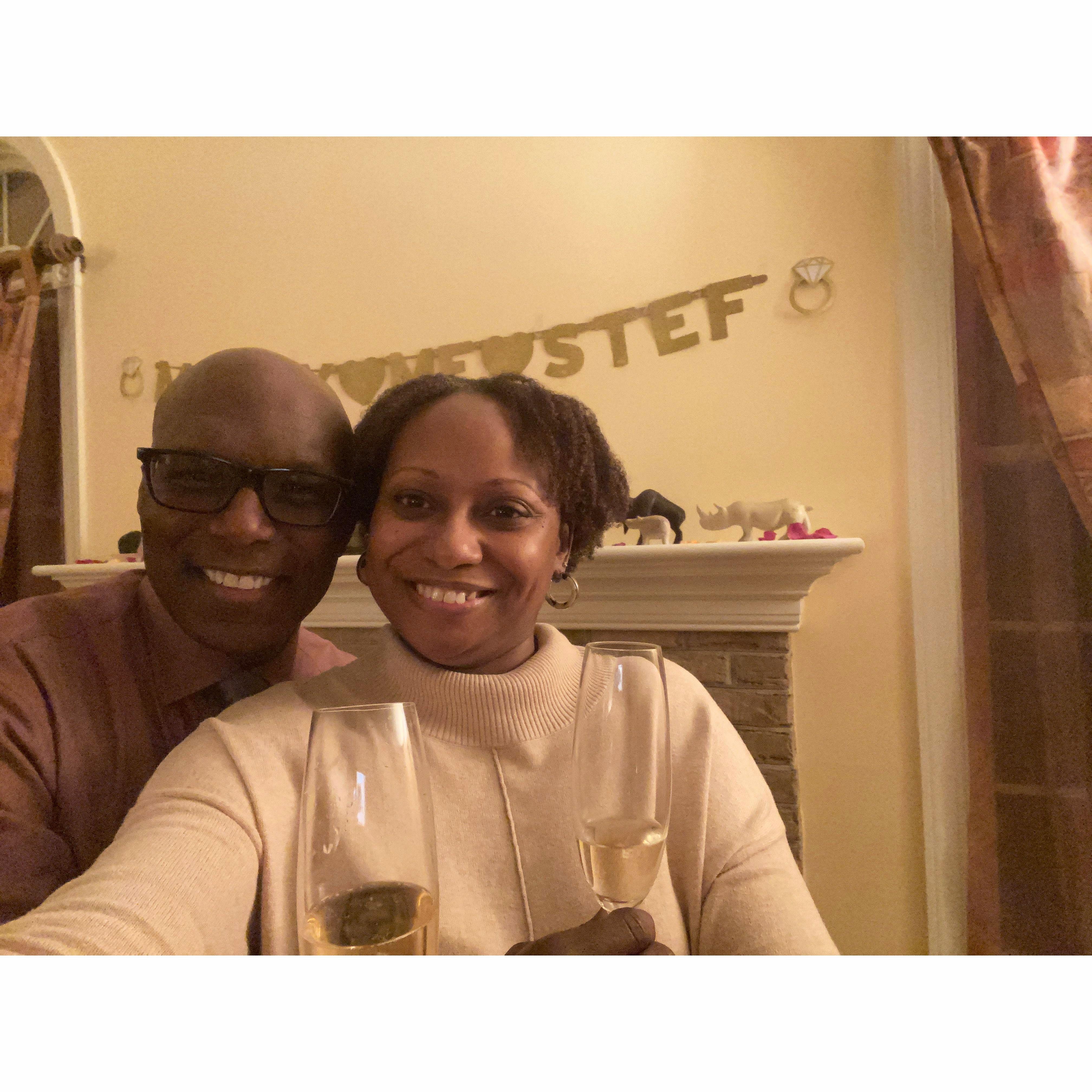 It was your typical date night --- until it wasn't. 😍