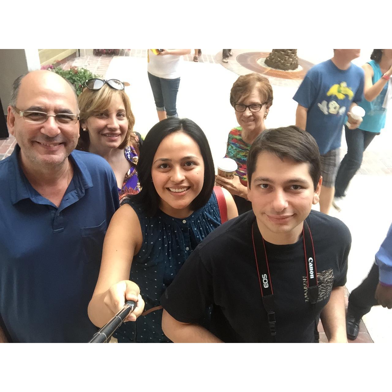 Weekend with the family in Orlando