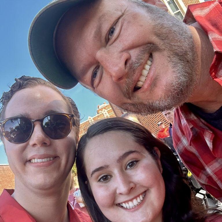 Blake Shelton at College GameDay in Norman