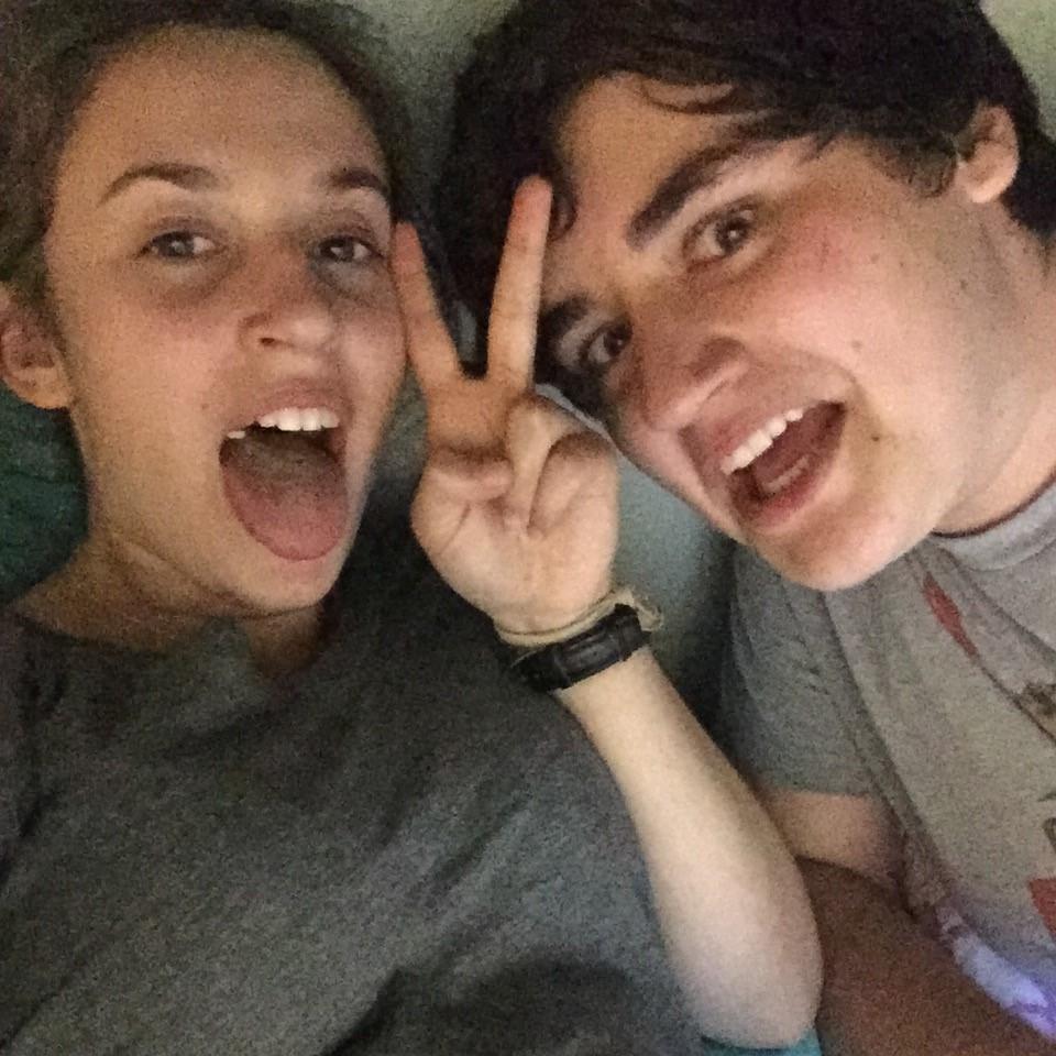 First picture we ever took together our freshmen year at ESU!