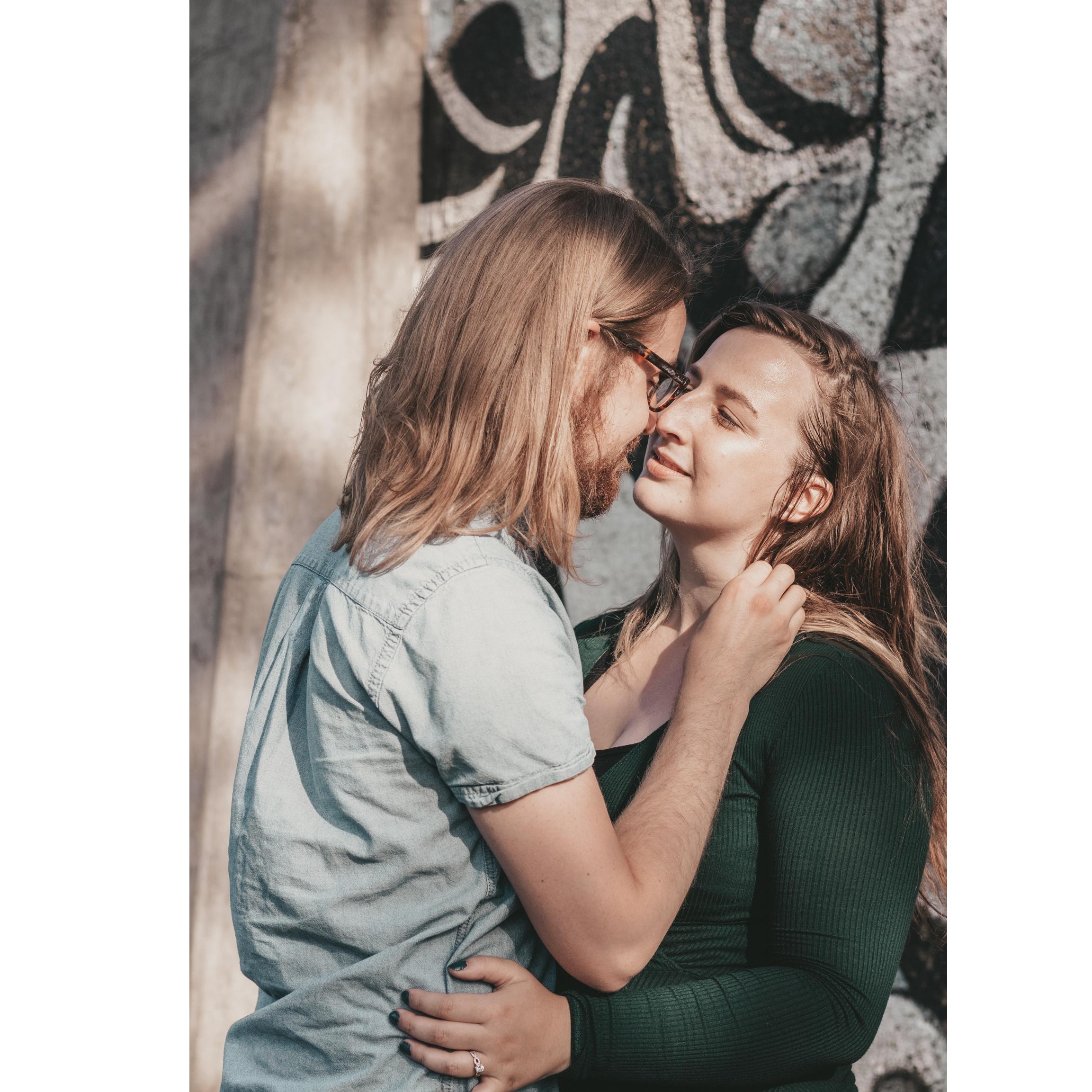 Engagement photos by the amazing Jazmyne Fountain.