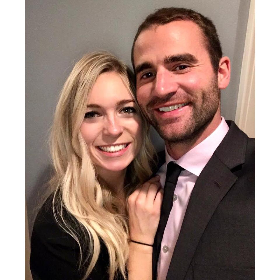 After Christmas Mass our first year year together!