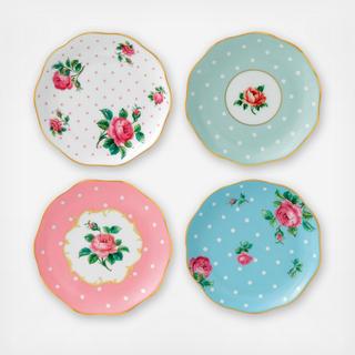 New Country Roses Coaster, Set of 4