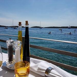 Dinner on the Water in Hvar