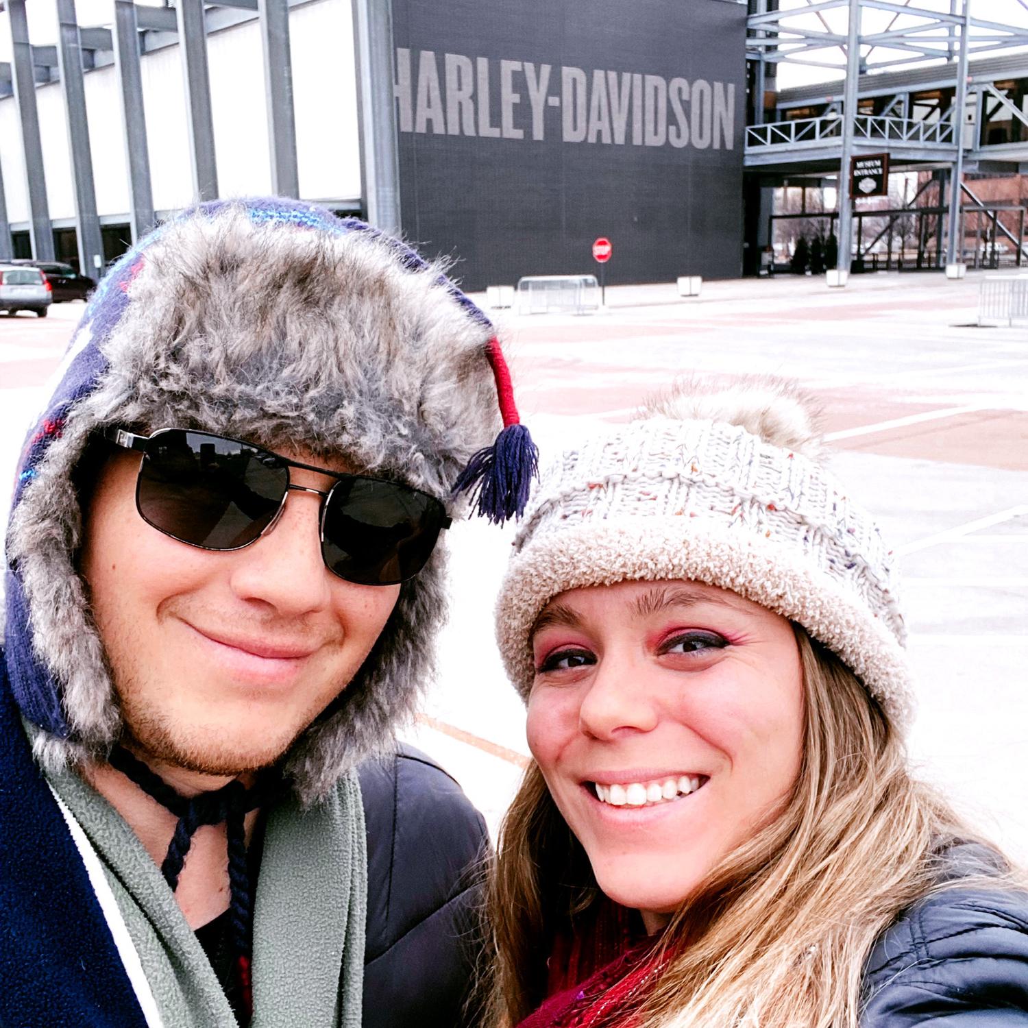 Took a day trip to Wisconsin to visit the Harley Davidson museum and we surprisingly both enjoyed it.