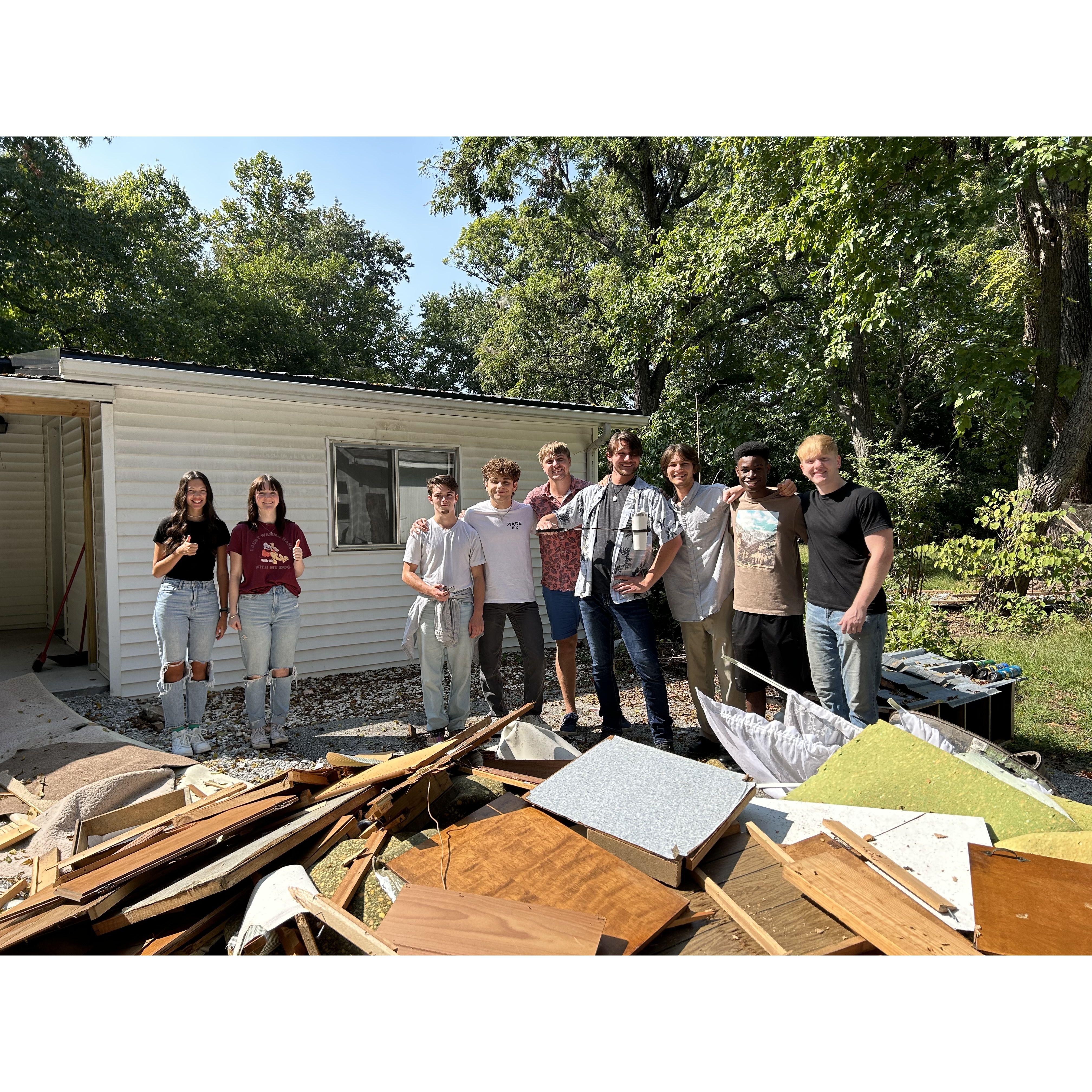 Skylar bought a house to flip!!!