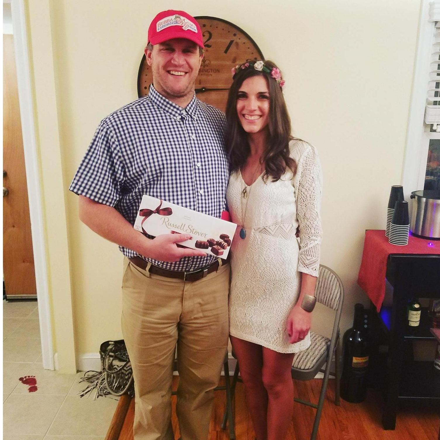Forrest and Jenny for Halloween
